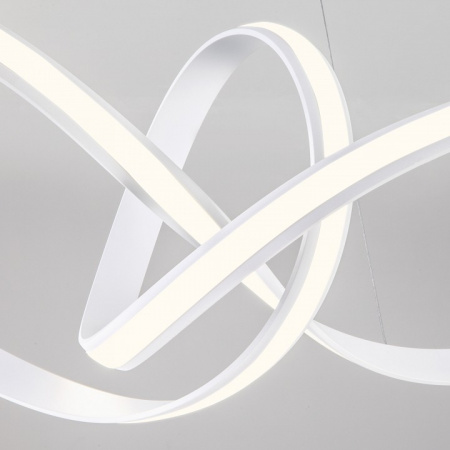 Подвесной светодиодный светильник 90174/1 белый Eurosvet Kink