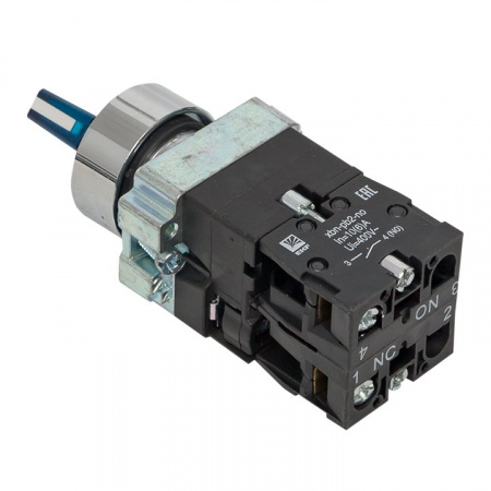 Переключатель BD21 2P c синей подсветкой 230В NO EKF PROxima