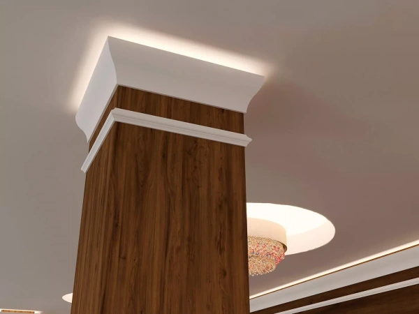 Молдинг MX002, 40х17, 2000мм, Экополимер/25