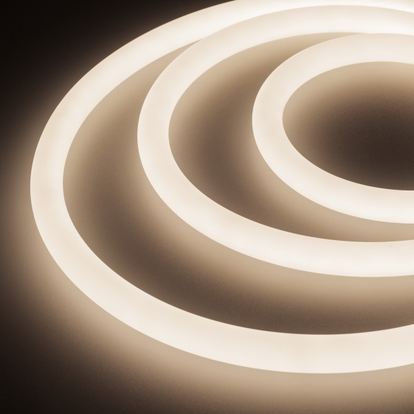 Arlight Лента герметичная MOONLIGHT-TOP-X560-D13mm 24V Day4000 360deg (8.6 W/m, IP65, CSP, 5m, wire x1) (Прямой вывод кабеля)