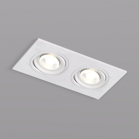 DK3022-WH Встраиваемый светильник, IP 20, 10 Вт, GU5.3, LED, белый, пластик
