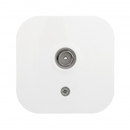 Legrand Quteo Белый Розетка TV