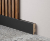 Плинтус WP80 экошпон, черный, 80х22х1200мм, МДФ