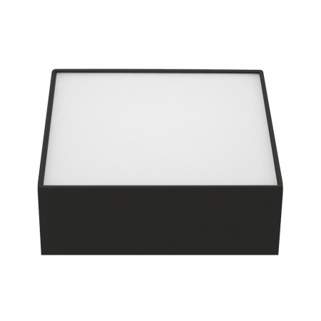 Arlight Светильник IM-QUADRO-EMERGENCY-3H-S175x175-19W Warm3000 (BK, 120 deg, 230V) (IP40 Металл, 2 года)