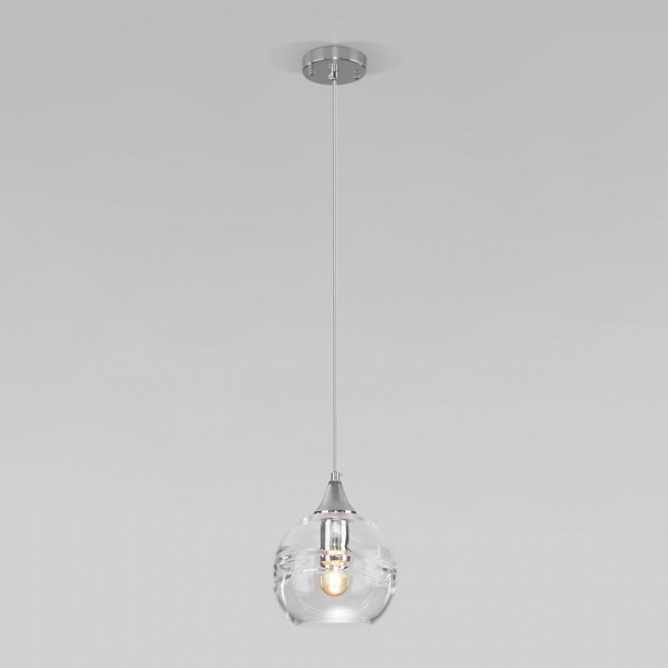 Подвесной светильник 50221/1 прозрачный Eurosvet Lotus