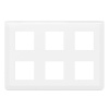 Legrand Mosaiс Рамка - Программа Mosaic - 2x3x2 модуля - белая
