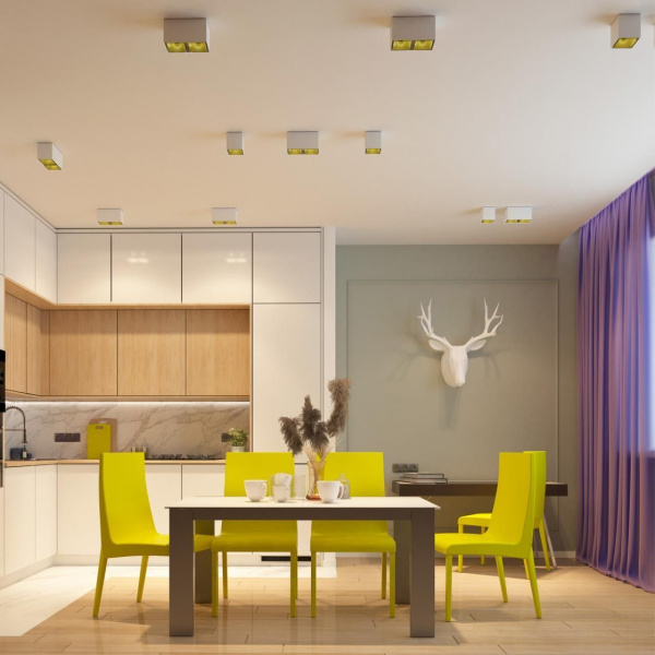 Потолочный светодиодный светильник Novotech Over Recte 358488 Потолочный светодиодный светильник Novotech Over Recte 358488