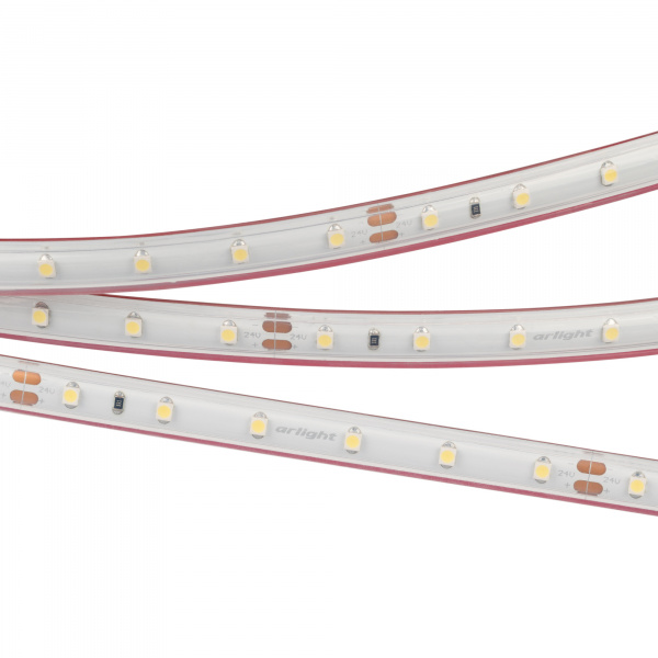 Светодиодная влагозащищенная лента Arlight 4,8W/m 60LED/m 2835SMD теплый белый 50M 024565(2)